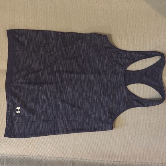 Reversible Navy Under Armour Racerback Tank - Picture 4 of 6